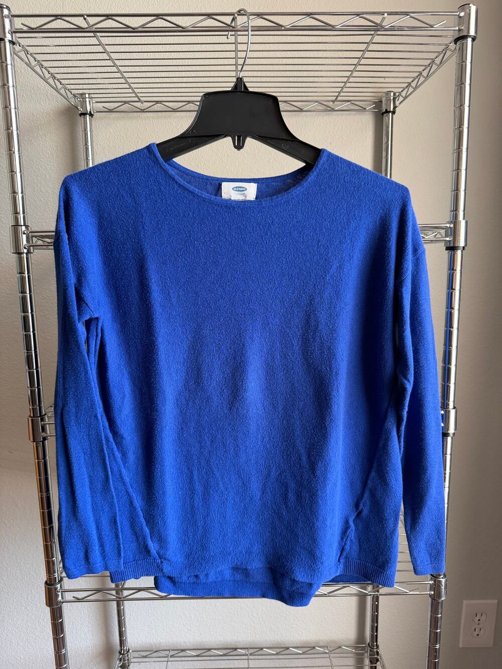 Old Navy Women's Royal Blue Crewneck Sweater Size XS Tall/Petite (XS TP)